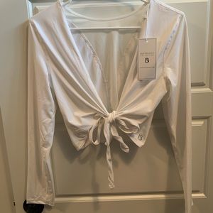 NWT BuffBunny Wrap Around Top